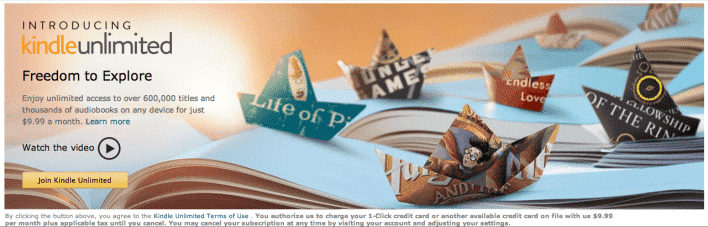 Amazon e-books abonnement