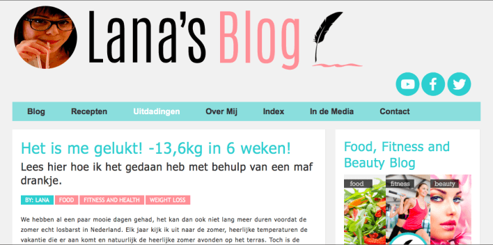 Oneerlijke handelspraktijk en misleidende reclame via nep-blog