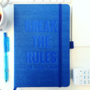 Notitieboek Break the rules Not the law