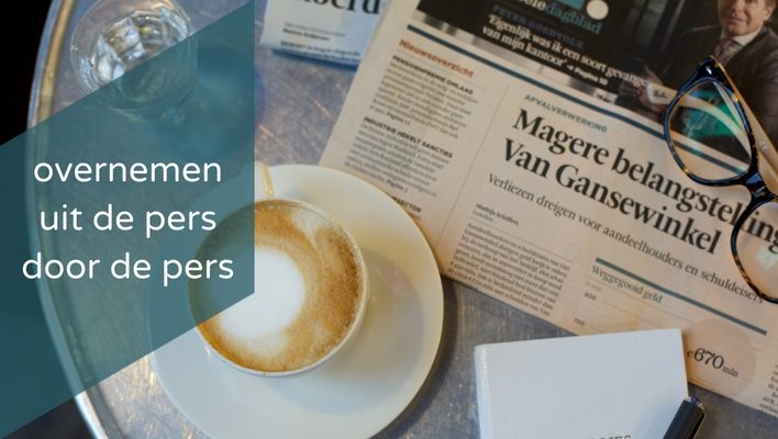 Auteursrecht Persexceptie: overnemen uit de pers door de pers