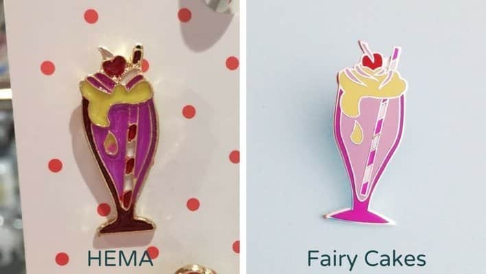 Auteursrecht - HEMA kopieert Fairy Cakes