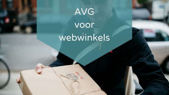 AVG GDPR voor webwinkels