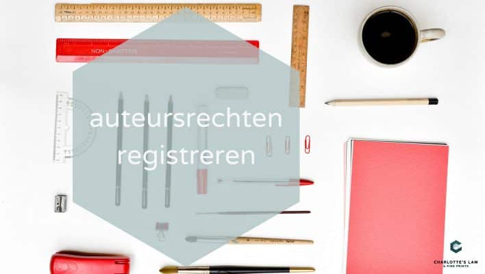 auteursrecht of copyright registreren