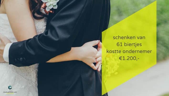 Overeenkomst alcoholvrij bier tekortkoming