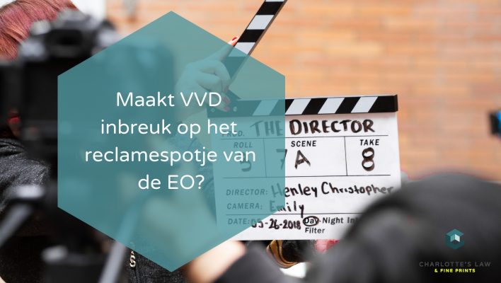 VVD inbreuk reclamespotje EO