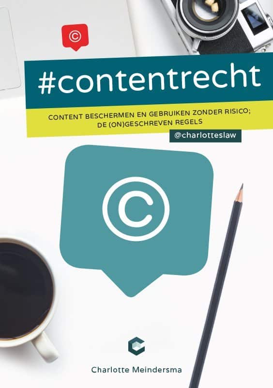 #contentrecht boek voorkant