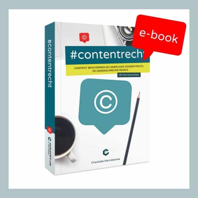 #Contentrecht e-book