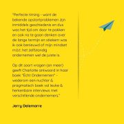 Écht ondernemen recensie Jerry Delemarre