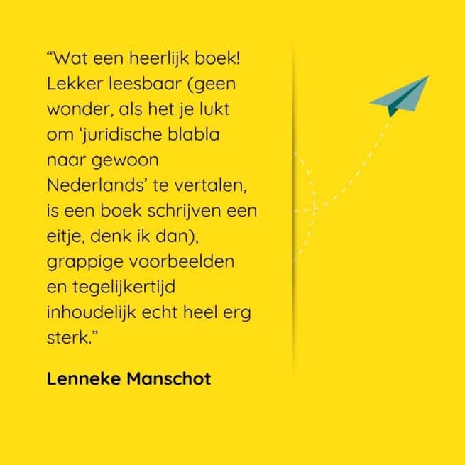 Écht ondernemen recensie Lenneke Manschot