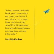 Écht ondernemen recensie Matthijs Kooker de Podcastgast