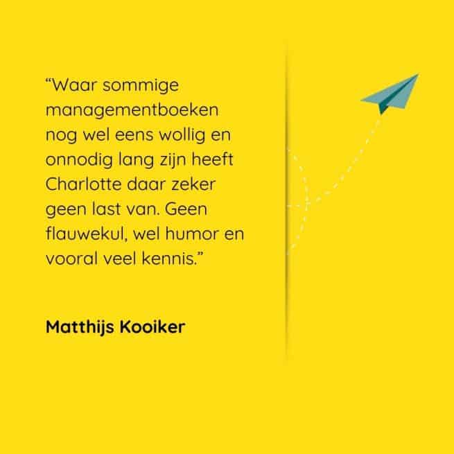 Recensie Écht ondernemen Matthijs Kooiker de Podcastgast