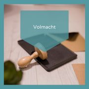 Volmacht model