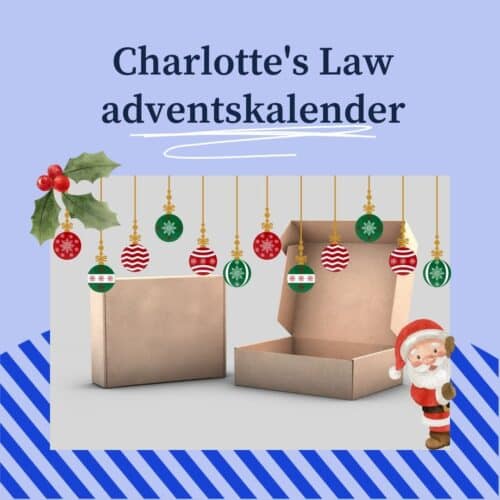 Charlotte's Law adventskalender - 12 days of Christmas